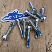 Load image into Gallery viewer, Bluesaws Spline Screw bulk pack of 10(ten) T27- M5 x 25mm for Stihl OEM Part No. 9022 341 1050