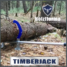 Load image into Gallery viewer, BLUESAWS Alloy Timberjack Wood Chuck Log Lifter Roller Fencing Jack Hook Detachable Tool Blue color With Two Jacks Blue saws