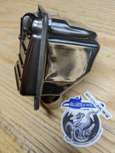 Load image into Gallery viewer, BLUESAWS Farmertec Stainless Chrome Dual Port Muffler W Screens spark arrestor for STHL 044 046 MS440 MS460 OEM# 1128 140 0609 BLUESAWS