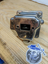 Load image into Gallery viewer, BLUESAWS Farmertec Stainless Chrome Dual Port Muffler W Screens spark arrestor for STHL 044 046 MS440 MS460 OEM# 1128 140 0609 BLUESAWS