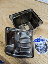 Load image into Gallery viewer, BLUESAWS Farmertec Stainless Chrome Dual Port Muffler W Screens spark arrestor for STHL 044 046 MS440 MS460 OEM# 1128 140 0609 BLUESAWS