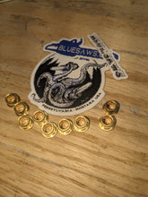 Load image into Gallery viewer, BLUESAWS Bulk 9-PACK BRASS INSERT, Bushing, Grommet for Stihl top cover oem# 0000 963 0808