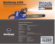 Load image into Gallery viewer, BLUESAWS - Holzfforma G260 (Powerhead only)
