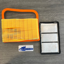 Load image into Gallery viewer, BLUESAWS Air Filter Kit for STHL TS410 TS420 TS480 Concrete Cut Off Saw OEM# 4238 141 0300，4238 140 1800
