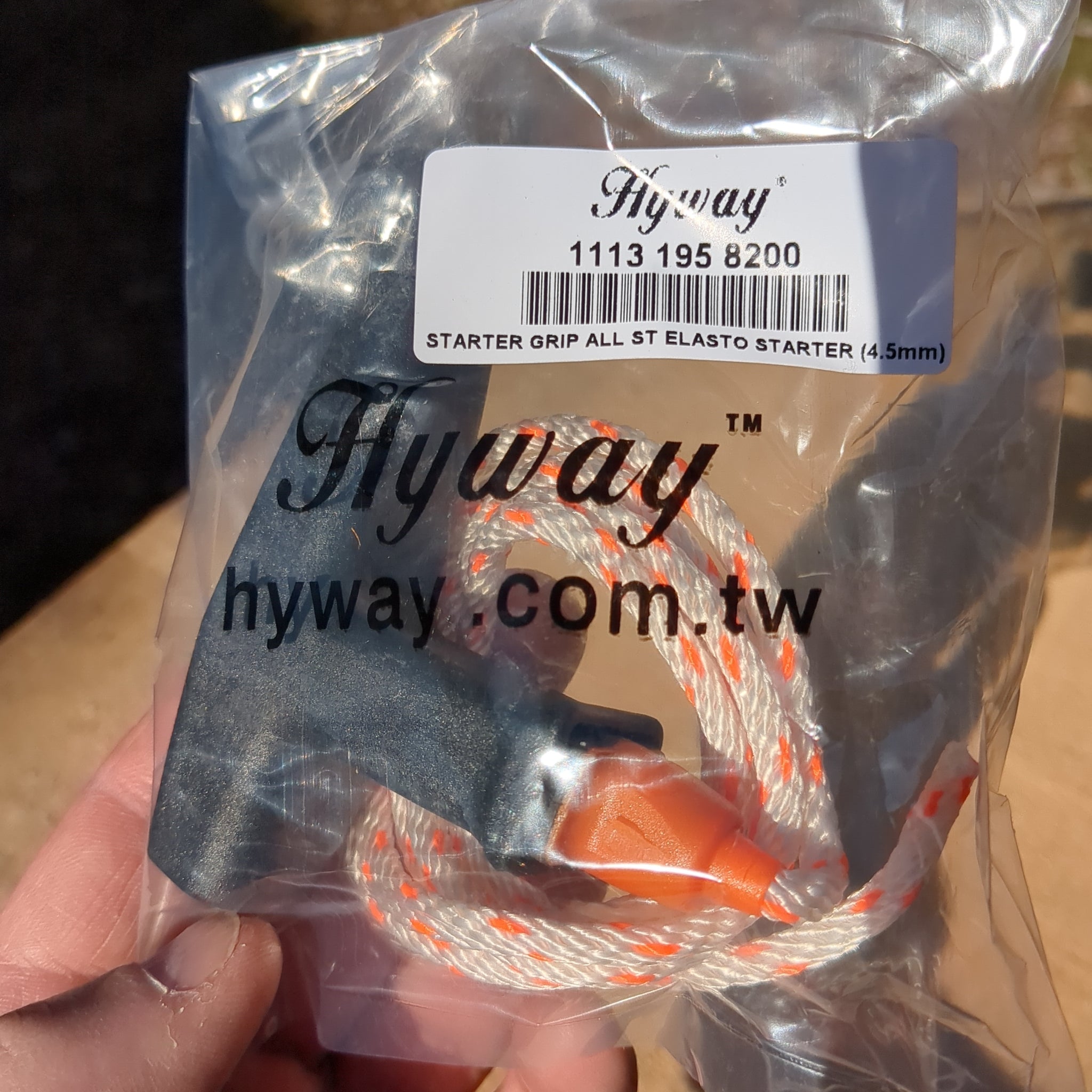 Impugnatura Avviamento Hyway Con Corda 3,5 Mm Per STHL OEM 1113-195-8200 – Nuovo