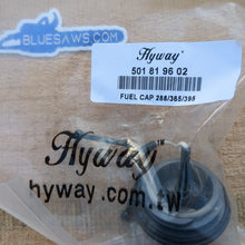 Load image into Gallery viewer, Hyway Fuel Cap for HUSKY 288 365 395 others Replaces OEM# 501-81-96-02 501819602 BLUESAWS
