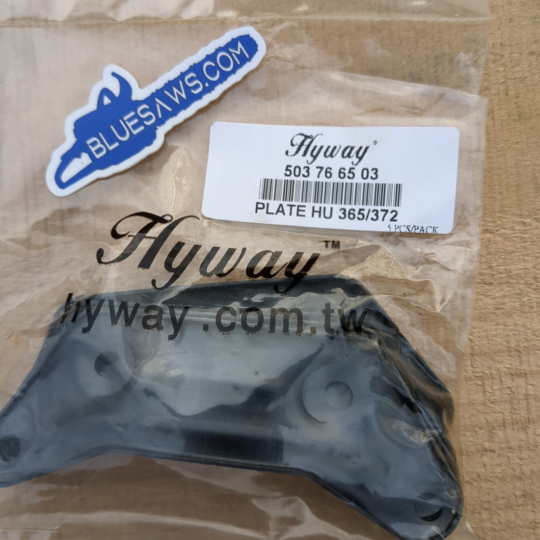 HYWAY Plate Muffler Support for HUSKY 365/372OEM# 503 76 65 03 BLUESAWS blue saws