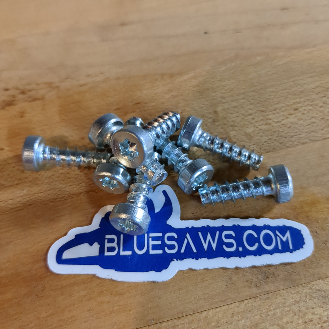 BLUESAWS 8-pack bulk Self-tapping Screw P6X19 For Stihl #9074 478 4435