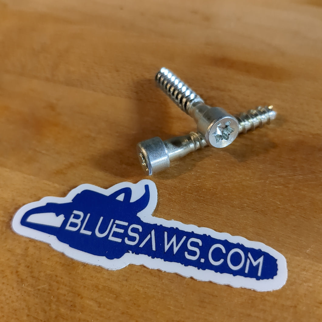BLUESAWS 2-pack Self-Tapping T27 TORX P6x26.5 For Stihl OEM# 9074 478 4545