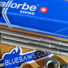 Load image into Gallery viewer, BLUESAWS Husky Service Pack Vallorbe, Hyway, NGK - Contains 4 hyway Bar Nuts For Husky, 3 Swiss VALLORBE 7/32 files, 1 NGK BPMR7A Japan spark plug
