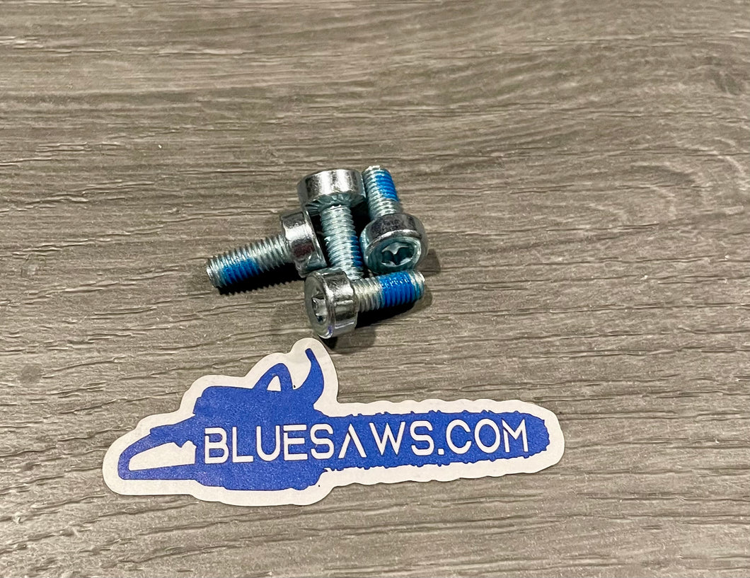 4 PACK BLUESAWS T27 Torx 5MM 12MM Bolt Spline screw IS-M5x12 For Stihl OEM# 9022 341 0960