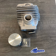Load image into Gallery viewer, BLUESAWS MS660 “Italy Tech” Cylinder, Meteor Piston Caber Ring top end set 54mm
