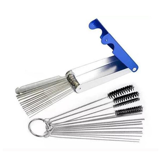 Carburetor Carb Cleaning Jet Cleaner Kit Tool Set For Chainsaws Carburetor Carb Cleaning Jet Cleaner Kit Tool Set For Chainsaws