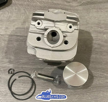 Load image into Gallery viewer, BLUESAWS 48mm Cylinder Piston Kit For Stihl 034 036 MS360 MS340 OEM# 1125 020 1215 With Pin Ring Circlip ( With Decom.Port)
