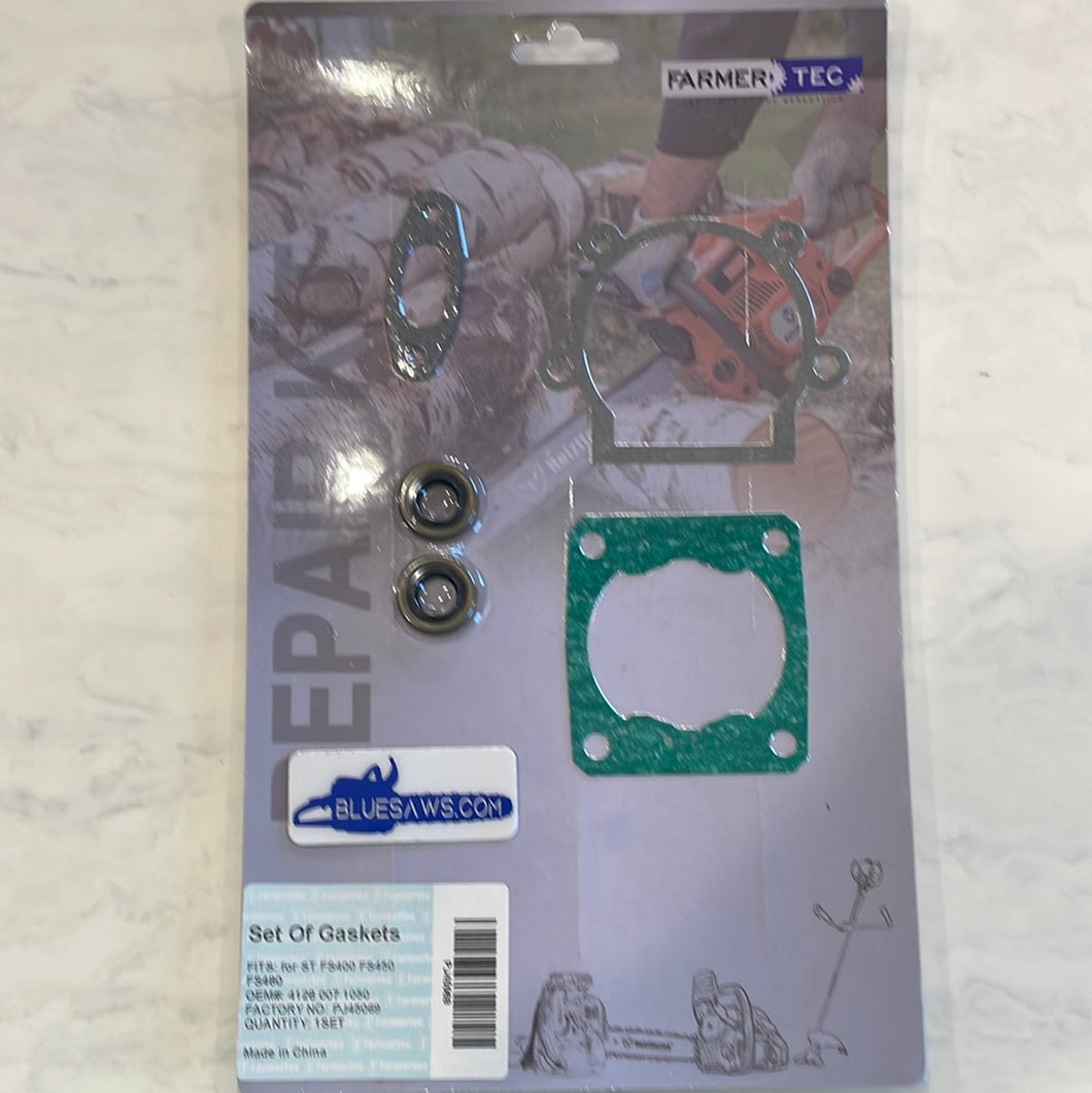 Gasket/Seal set for Stihl FS400 FS450 FS480 OEM# 4128 007 1050