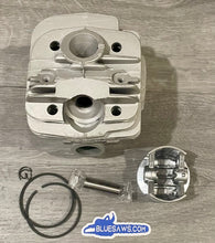 Load image into Gallery viewer, BLUESAWS 48mm Cylinder Piston Kit For Stihl 034 036 MS360 MS340 OEM# 1125 020 1215 With Pin Ring Circlip ( With Decom.Port)
