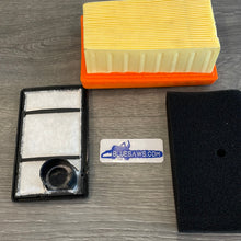 Load image into Gallery viewer, BLUESAWS Air Filter Kit Stihl TS400 Filter Secondary Filter Pre Cleaner Filter OEM# 4223 140 1800, 4223 141 0300, 4223 141 06011
