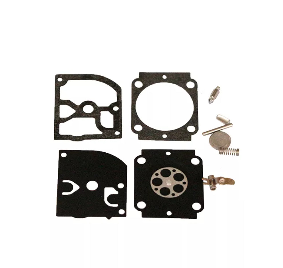 BLUESAWS Carb Kit For ZAMA RB-155 Fits C1M-S141A-D C1M-S142A-D C1M-S145A-B C1M-S146A-B C1M-S151 A-B Series Carburetor Rebuild Diaphragm # Zama RB-164