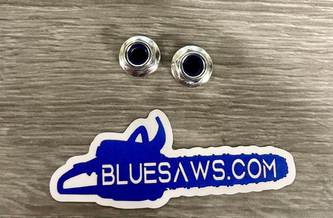 Bluesaws 2 Pack M5-0.8 or 5mm Flange Lock Nut OEM# 9216 263 0700
