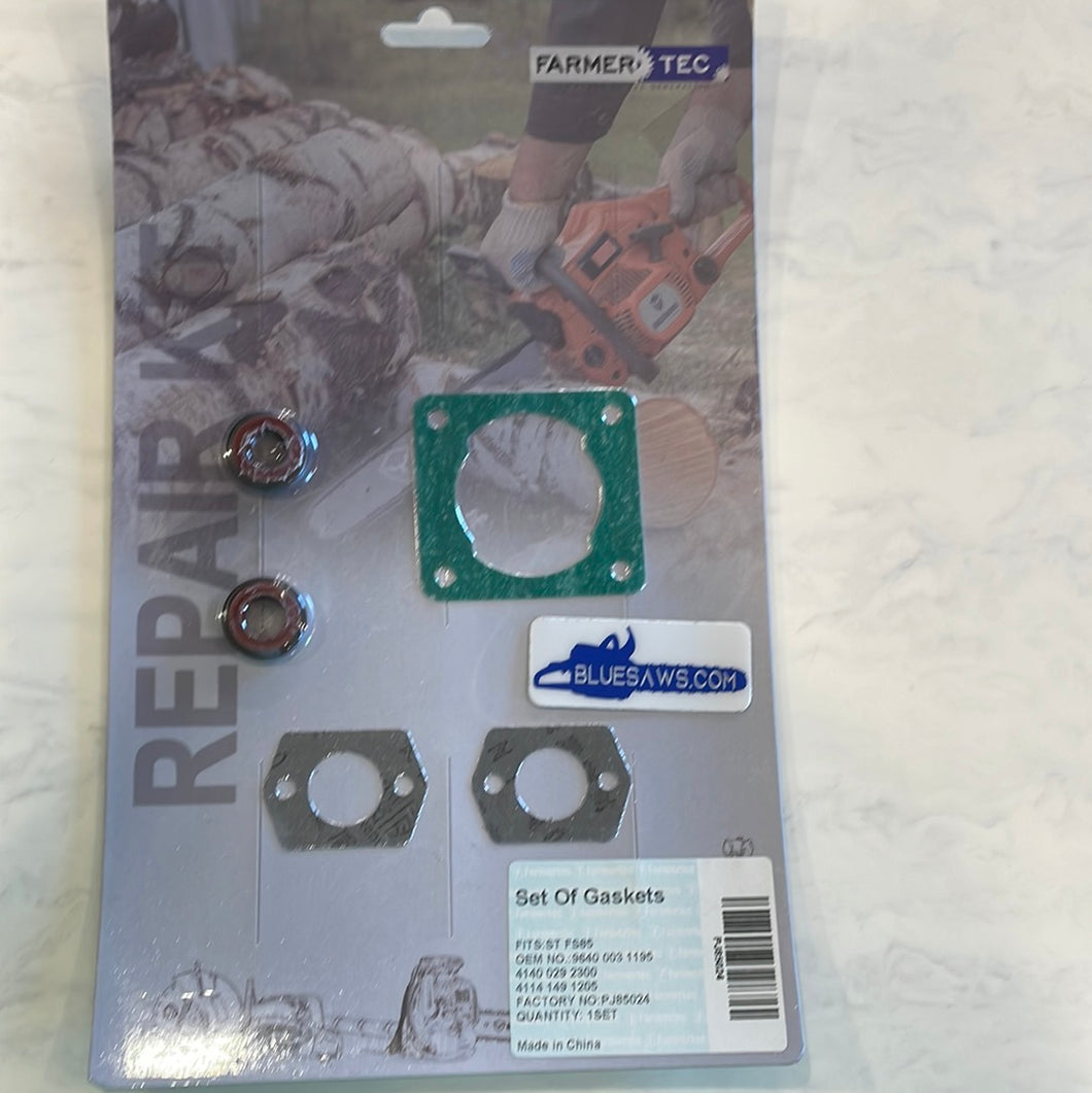 Gasket/Seal Set for Stihl FS85 OEM# 9640 003 1195, 4140 029 2300, 4114 149 1205