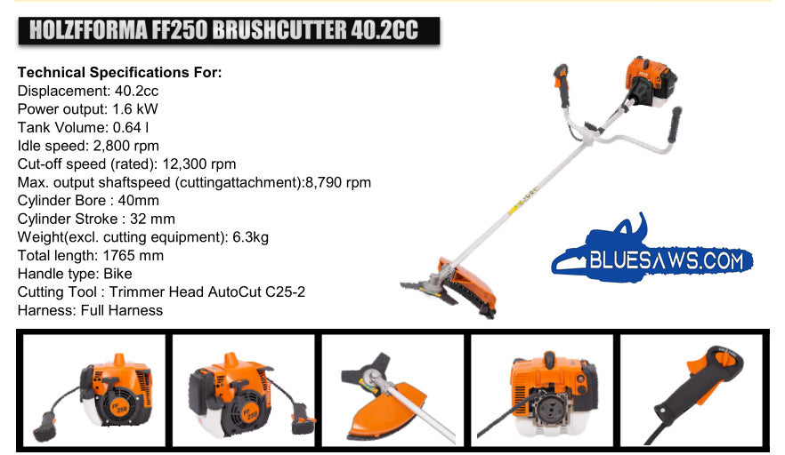 Bluesaws - Holzfforma FF250 Brush Cutter