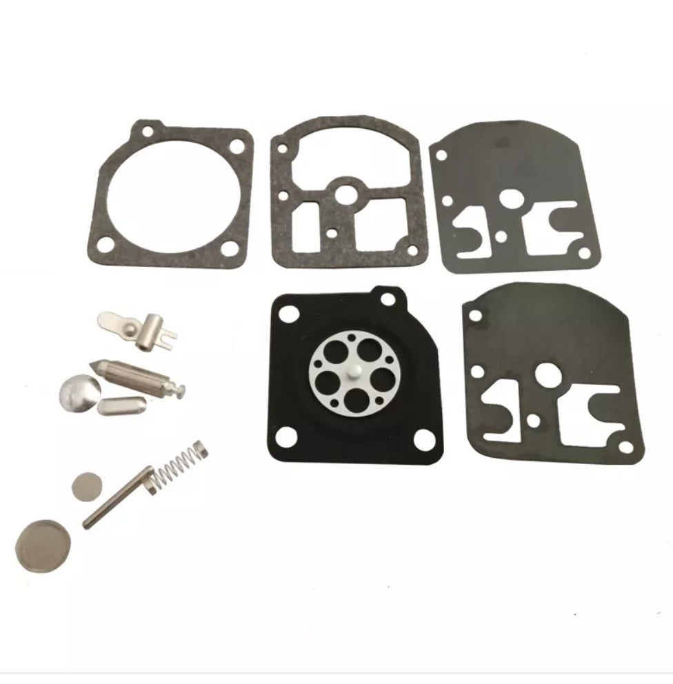 BLUESAWS Carburetor Repair/Rebuild Kit For Homelite 240 245 Chainsaw Zama C1S-H4A C1S-H4B C1S-H4C C1S-H8 C1S-H8A C1S-S1 S1A S1B S1C C1S-Z1 C1S-Z1A C1S-Z1B C1S-Z1C & C1S-Z1D Stihl 09 010 011 012 011AV and AVEO