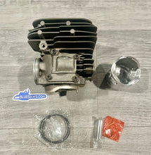 Load image into Gallery viewer, BLUESAWS 50MM CYLINDER PISTON KIT For HUSQVARNA 365 X-Torq 372 XTorq JONSERED 2166 2172 OEM# 575 77 41 02
