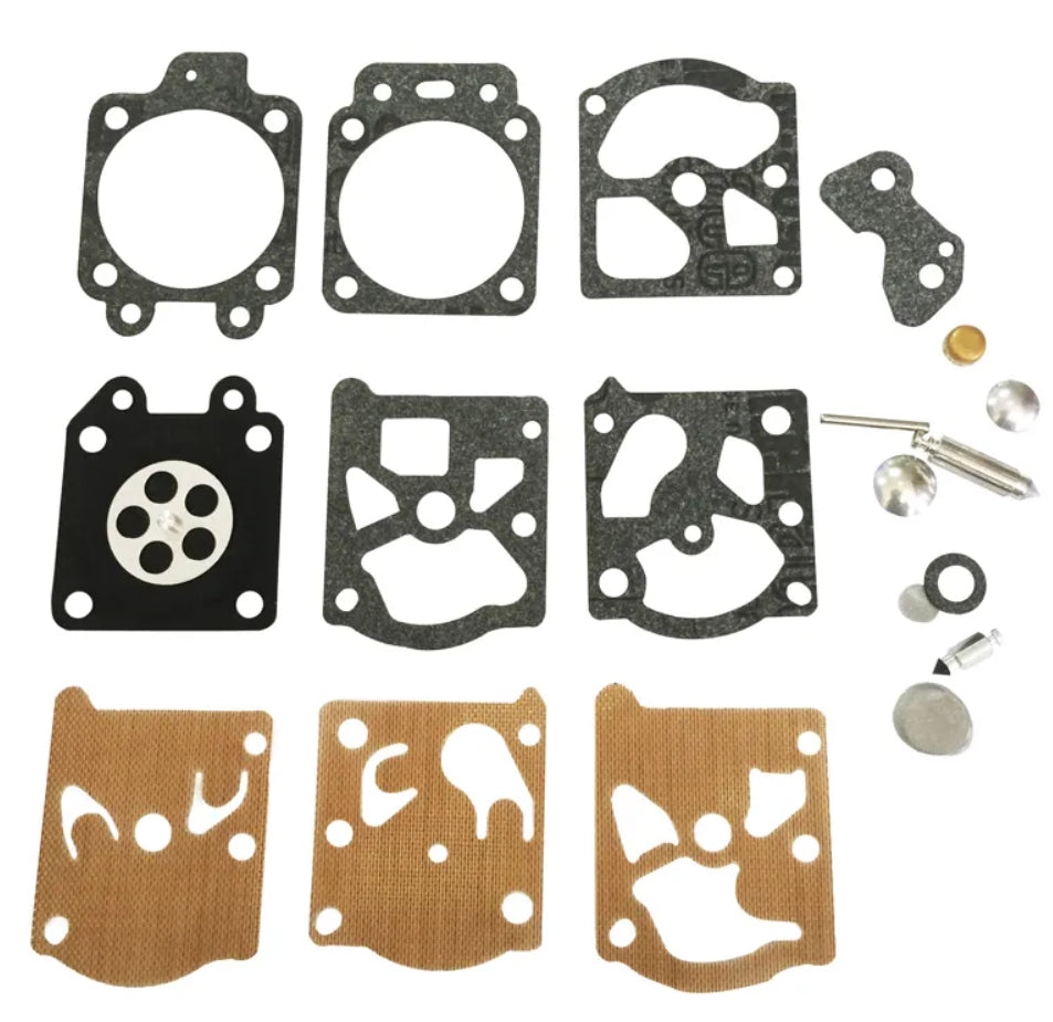 BLUESAWS Carburetor Rebuild Kit For Stihl 018 021 023 025 026 ms180 ms210 ms230 ms250 ms260 and For WALBRO K20-WAT Husqvarna 51 55 244RX 335 336 P400 P600 Homelite 240 245 250 290 300 340