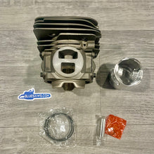 Load image into Gallery viewer, BLUESAWS 50MM CYLINDER PISTON KIT For HUSQVARNA 365 X-Torq 372 XTorq JONSERED 2166 2172 OEM# 575 77 41 02
