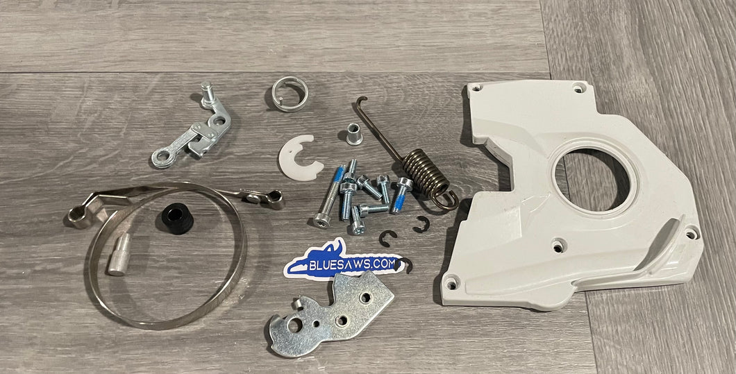 BLUESAWS Brake Hardware Set For STHL 038 MS380 MS381 OEM#  1119 021 1102, 1119 160 5401