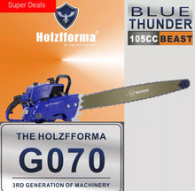 Load image into Gallery viewer, 105cc Holzfforma® G070 Gasoline Chain Saw Power Head Only Without Guide Bar and Saw Chain All Parts Are For 070 090 MAGNUM Chainsaw BLUESAWS
