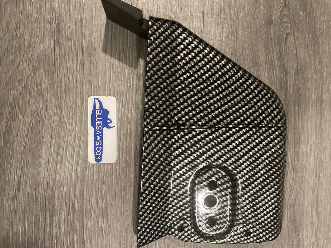 BLUESAWS Carbon Fiber Color  Clutch Cover For STHL 044 046 066 MS440 MS460 MS660  OEM# 1122 648 0403