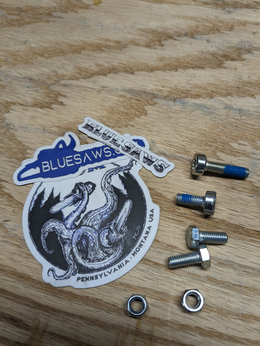 Bluesaws Bolt and Nut Pack for Spikes Dogs