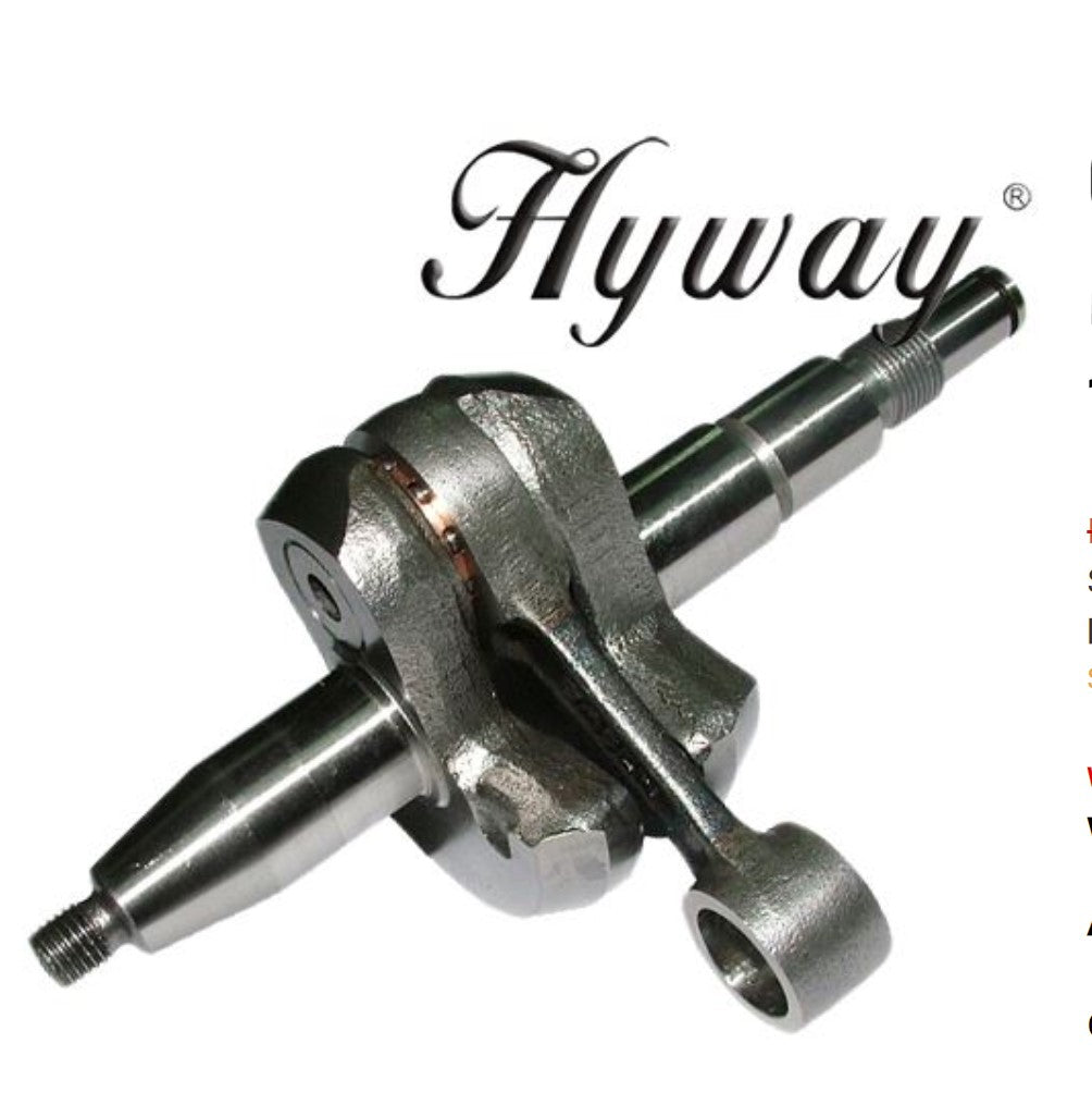 HYWAY Crankshaft for STHL MS290, MS390 OEM# 1127-030-0402 BLUESAWS