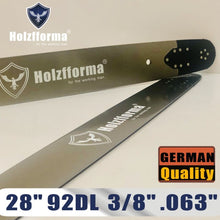 Load image into Gallery viewer, Holzfforma® Pro 28inch 3/8 .063 92DL 3003-000-6041 Guide Bar STHL mount 3003/D025 BLUESAWS
