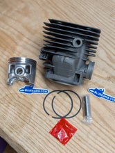 Load image into Gallery viewer, BLUESAWS Quality 58MM Big Bore Cylinder Piston Kit For HUSKY 395 395XP 395EPA OEM# 503 99 39 71
