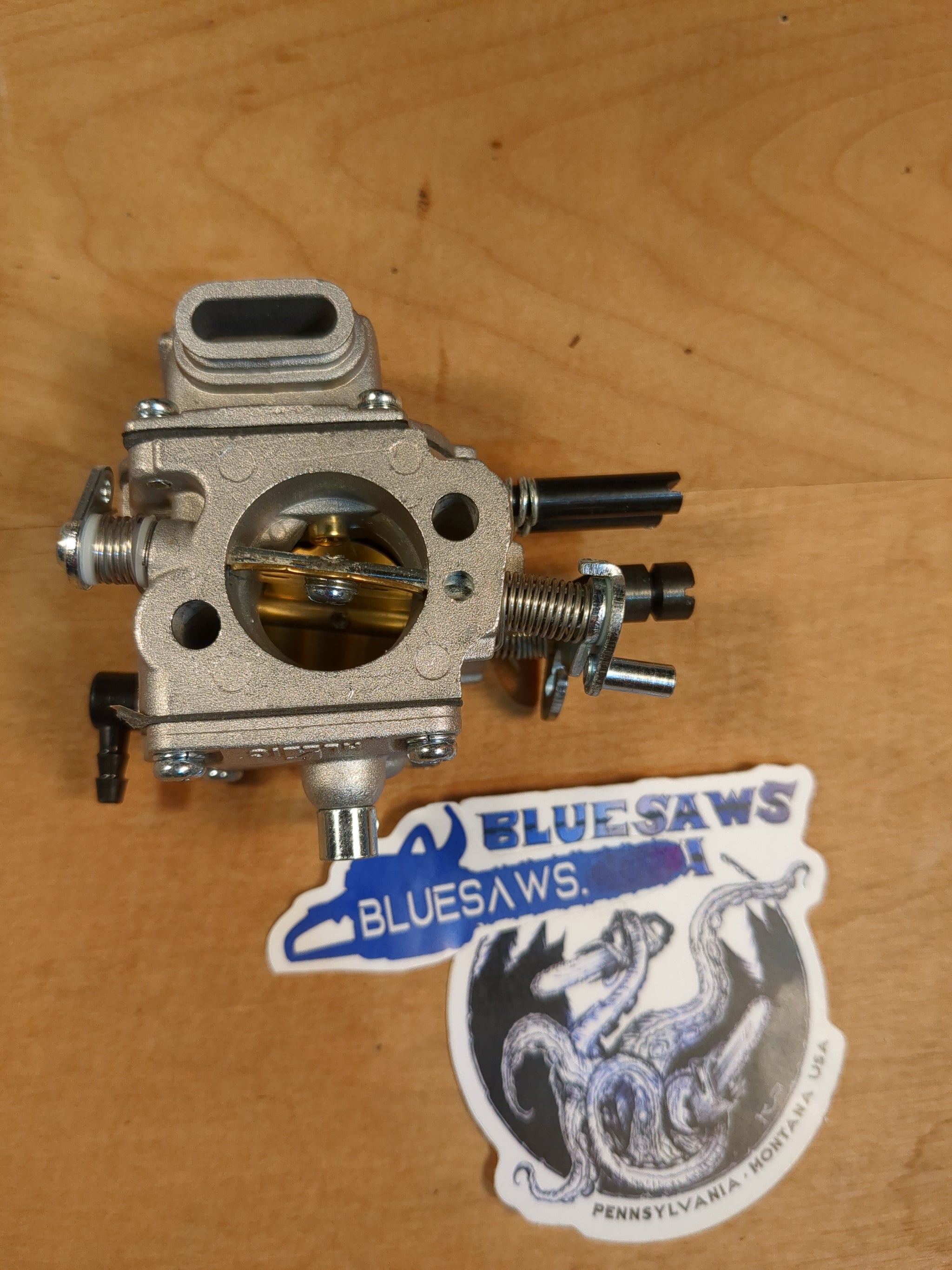 BLUESAWS MS660 HLIC Carburetor WITH HIGH IDLE CATCH For STHL 066 MS660