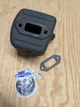 Load image into Gallery viewer, Bulletproof Performance Ported Muffler V2 for Husky 372xp
