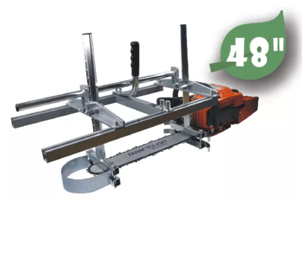 48 Inch Holzfforma® Chainsaw Mill Planking Milling From 18'' to 48'' Guide Bar