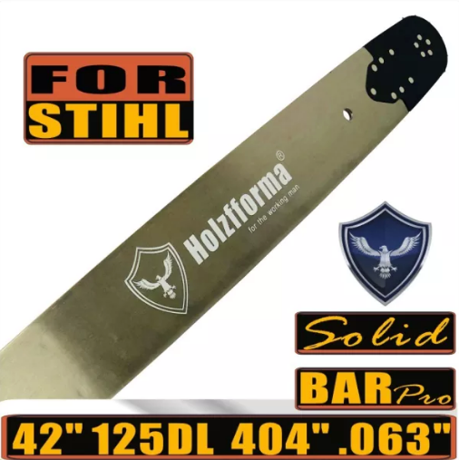 Holzfforma® 42 Inch .404 .063 125Drive Links  Bar For STHL 088 MS880 070 090 Free Shipping