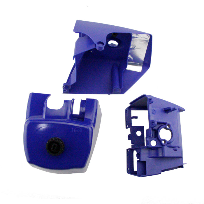 BLUESAWS Blue Air Filter Top Shroud Cylinder Cover Base Set For STHL MS660 066